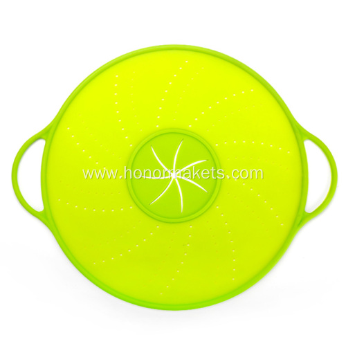Silicone cover lid splatter guards